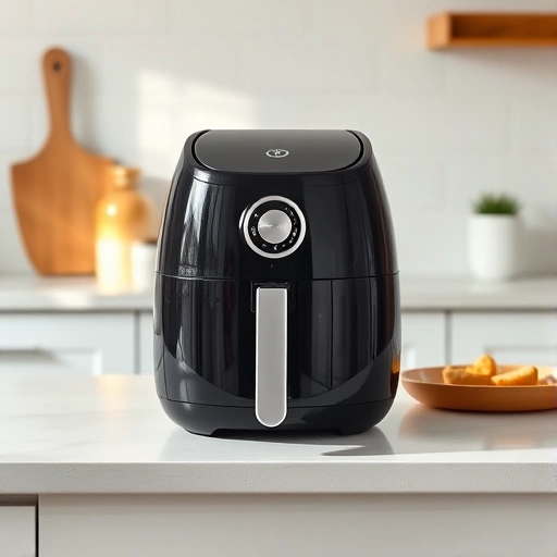 Measuring 2.0 cups of plain flour on a kitchen scale for air fryer recipes
