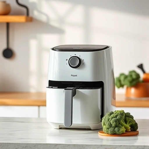 Measuring 2.25 cups of broccoli in grams for air fryer recipes