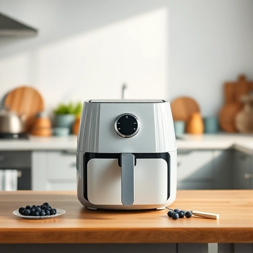 Measuring 2.5 cups of blueberries on a kitchen scale