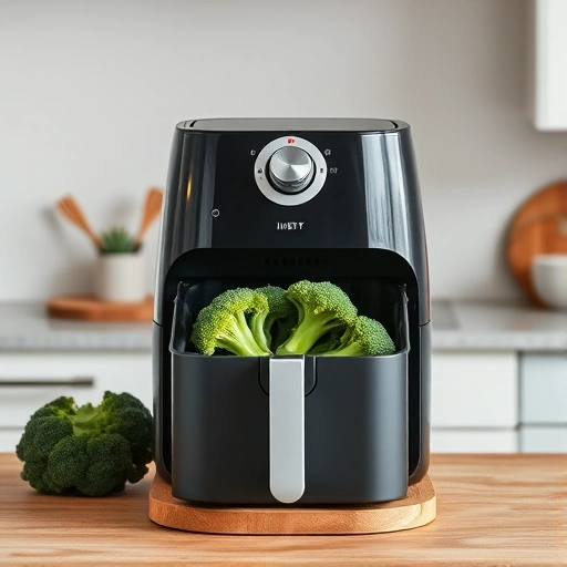 Measuring 2.5 cups of broccoli in grams for air fryer recipes