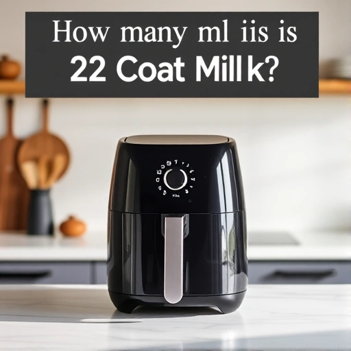 Measuring 2.5 cups of oat milk in millilitres for air fryer recipes