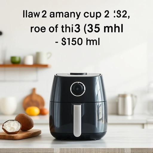 Need to know how many cups 35 ml of coconut milk is? Whether you're baking or cooking in your air fryer, this guide has you covered. Learn the exact conversion and tips for measuring coconut milk accurately.