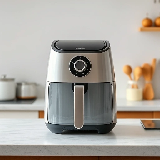 Measuring 110 ml of almond milk in a cup for air fryer recipes