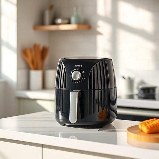 Measuring 135 ml of vegetable oil in a cup for air fryer recipes