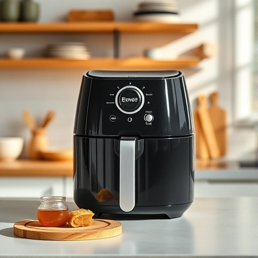 Measuring 135 ml of honey in a cup for air fryer recipes