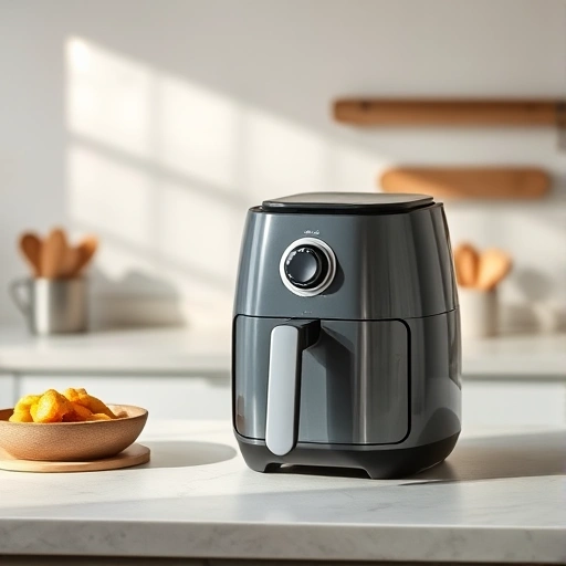 Measuring 160 ml of vegetable oil in a cup for air fryer recipes