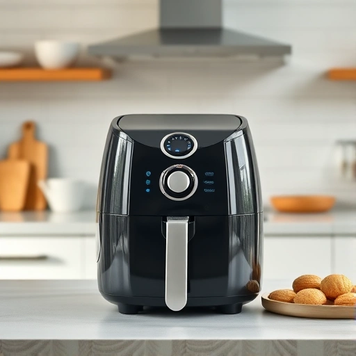 Measuring 160 ml of yogurt in a cup for air fryer recipes