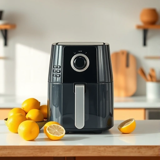 Measuring 260 ml of lemon juice in a cup for baking and cooking