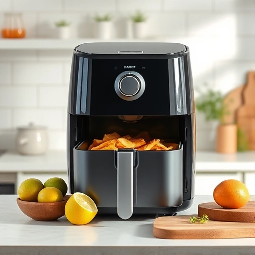 Measuring 260 ml of lime juice in a cup for air fryer recipes