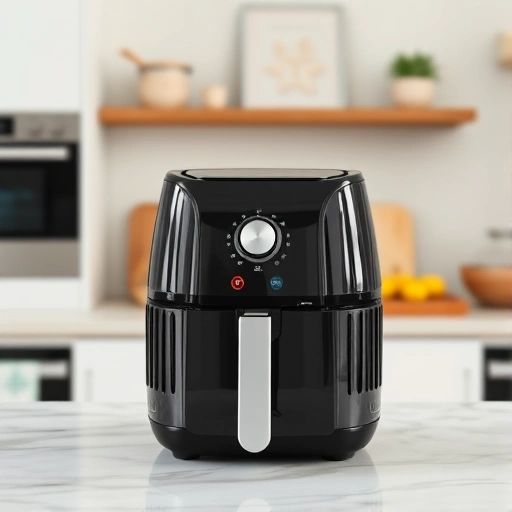 Measuring 285 ml of half and half in a cup for air fryer recipes