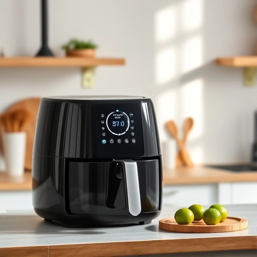 Measuring 310 ml of lime juice in a cup for air fryer recipes