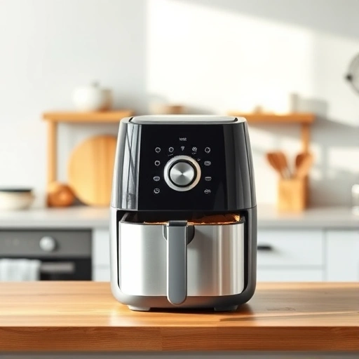 Measuring 310 ml of yogurt in a cup for air fryer recipes