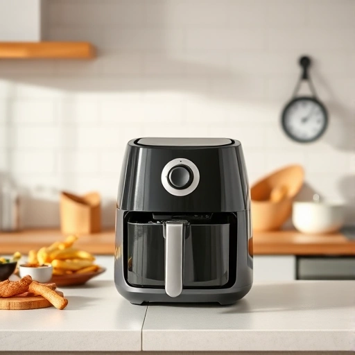 Measuring cup with 335 ml of water for air fryer recipes