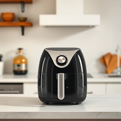 Measuring 335 ml of cream in a cup for air fryer recipes