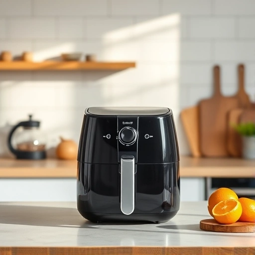 Measuring 335 ml of orange juice in a cup for air fryer recipes