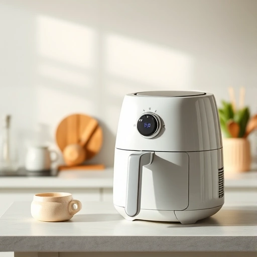 Measuring 335 ml of oat milk in a cup for air fryer recipes