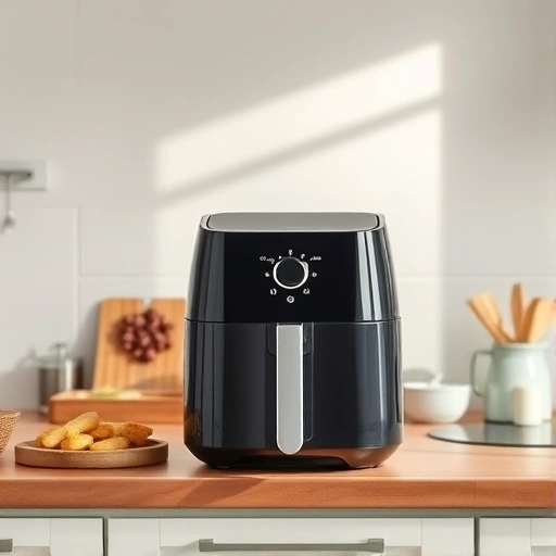 Measuring 360 ml of milk in a cup for baking and air fryer recipes