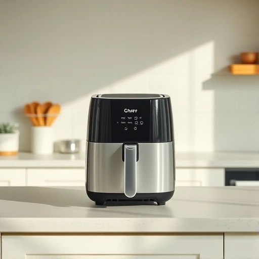 Measuring 385 ml of milk in a cup for air fryer recipes