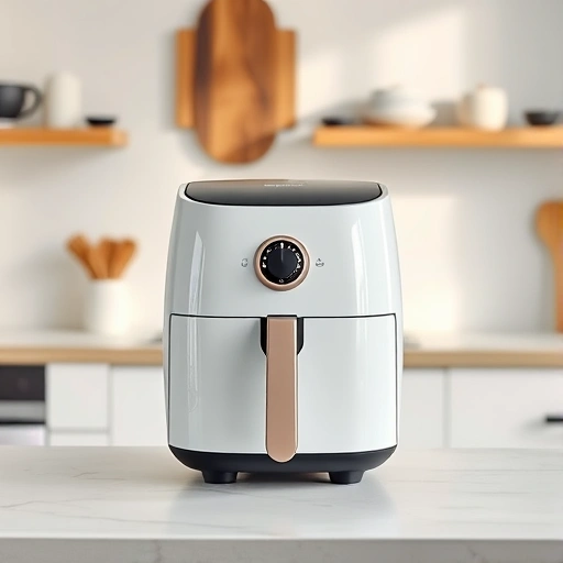 Measuring 385 ml of yogurt in a cup for air fryer recipes