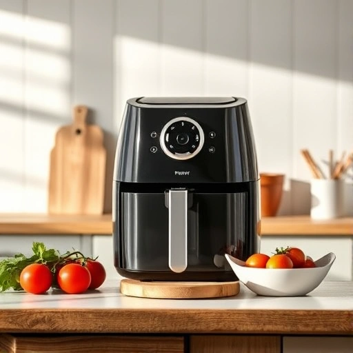 Measuring 385 ml of tomato sauce in a cup for air fryer recipes