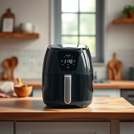 Measuring 385 ml of coconut milk in a cup for air fryer recipes