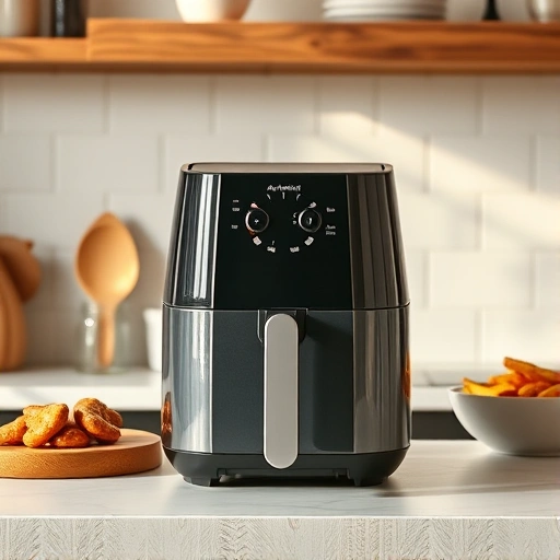Measuring 435 ml of vinegar in a cup for air fryer recipes