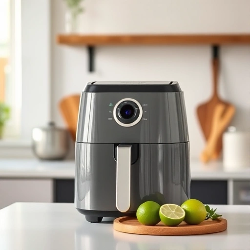 Measuring 460 ml of lime juice in a cup for air fryer recipes