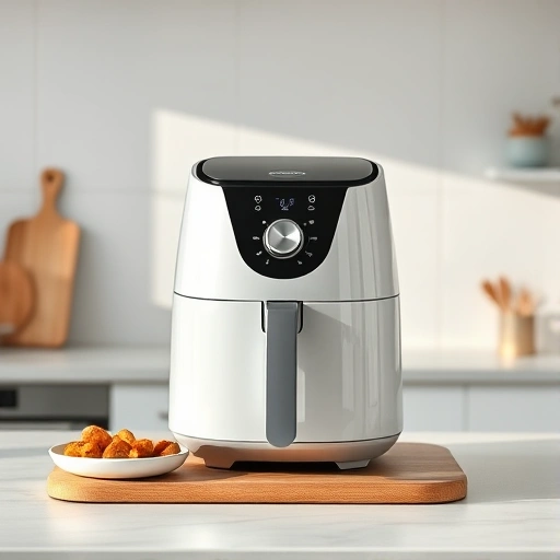 Measuring 460 ml of almond milk in a cup for air fryer recipes