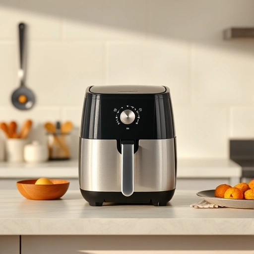 Measuring 560 ml of heavy cream in a cup for air fryer recipes