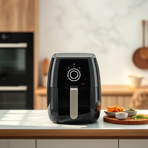 Measuring 585 ml of water in a cup for air fryer recipes