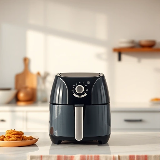 Measuring 610 ml of heavy cream in a cup for air fryer recipes