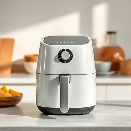 Measuring 810 ml of half and half in a cup for air fryer recipes