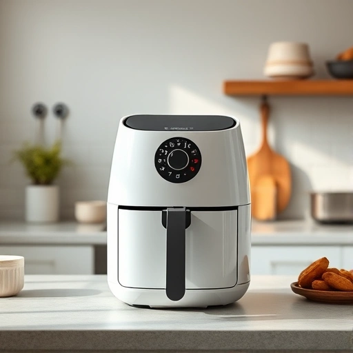 Measuring 810 ml of coconut milk in a cup for air fryer recipes