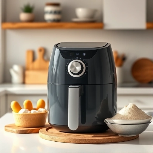 Measuring 1.5 tablespoons of wholemeal flour on a digital scale