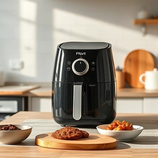 Measuring 0.25 tbsp cocoa powder on a digital scale for air fryer recipes