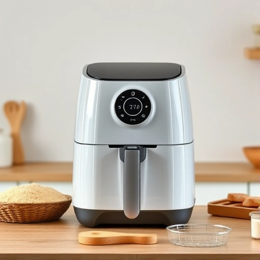 Measuring 5 tablespoons of baking powder on a digital scale