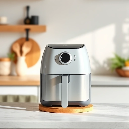 Measuring 4 tablespoons of sunflower oil for air fryer recipes