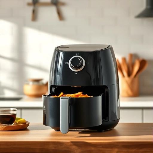 Measuring 2 tablespoons of balsamic vinegar for air fryer recipes