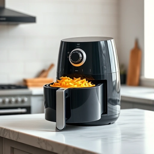 Measuring 0.25 tablespoon of minced garlic on a digital scale for air fryer recipes
