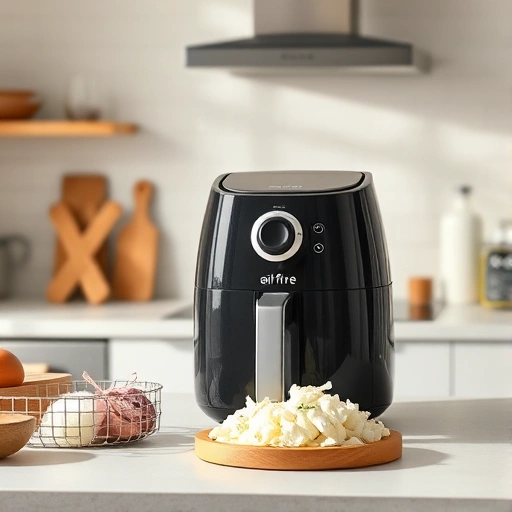 Measuring 0.5 tablespoon of chopped onion next to digital scales showing grams