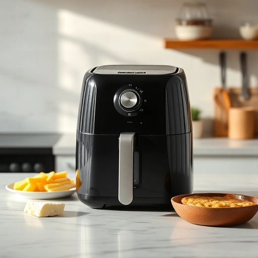 Measuring 0.25 tbsp of cream cheese on a digital scale for air fryer recipes