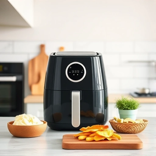 Measuring 1.5 tbsp of cottage cheese on a digital scale for air fryer recipes