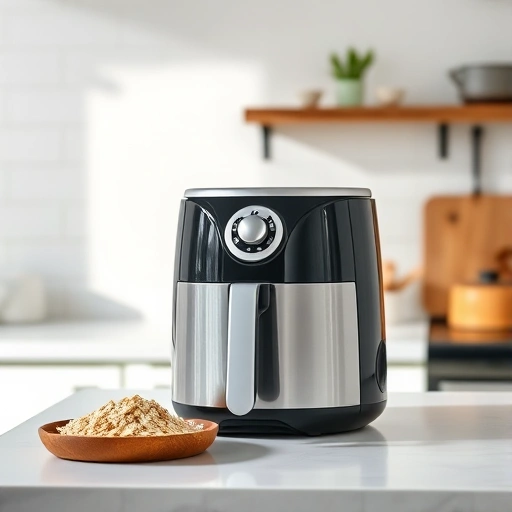 Measuring 3 tablespoons of porridge oats on a digital scale
