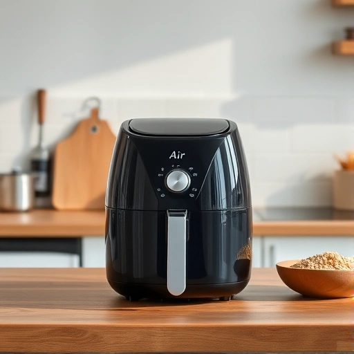 Measuring 0.5 tbsp of breadcrumbs on a digital scale for air fryer recipes