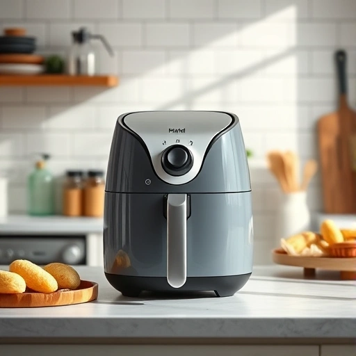 Measuring 20g of self-raising flour on a digital scale for air fryer recipes