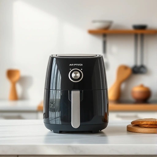 Measuring 200g of self-raising flour in a bowl for air fryer recipes