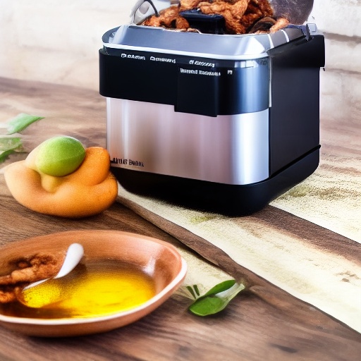 Measuring golden syrup in a glass jar next to a digital scale