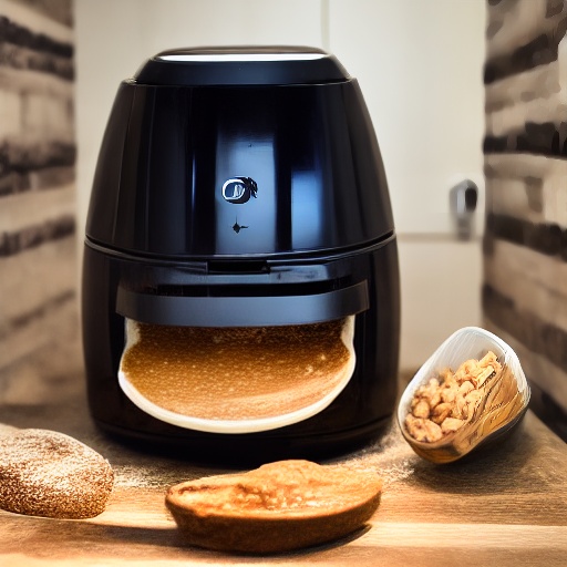 Measuring 5g of almond butter on a digital scale