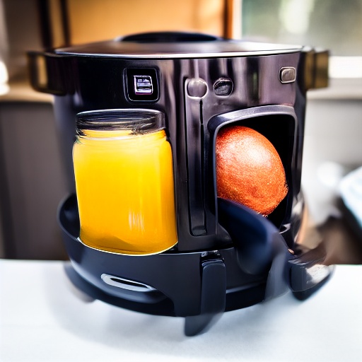 40g marmalade measured in a spoon next to a digital scale
