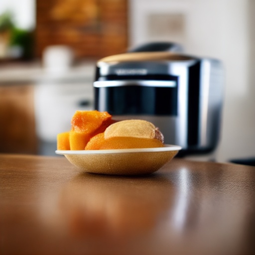 125g marmalade in a measuring cup next to digital scales showing ounces